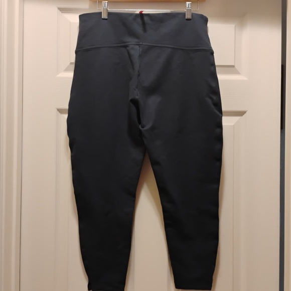 Spanx High-Waisted Navy Blue Leggings Form Fitting Enhancing Flattering Size XL - Picture 5 of 7